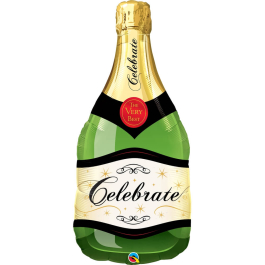 Μπαλόνι Foil "Celebrate Bubbly Wine Bottle" 99εκ. - Κωδικός: 16122 - Qualatex